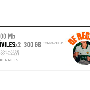 Pack Familiar con Regalo de Camiseta del Elche CF